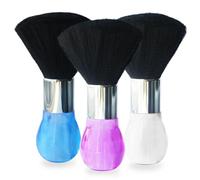 Brosse de Salon de Coiffure avec Manche, Nettoyage des Cheveux, Abs | Balai A Cou Coiffure, Brosse à Cheveux Portable, pour Hommes et Femmes, Usage Salon Couleur Aléatoire