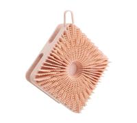 Brosse de shampooing, brosse de massage du cuir chevelu | 2 en 1 gommage de tête de corps,Brosse de bain en cuir chevelu souple, douche, éponge luffa, pour sens
