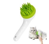 Brosse de shampooing pour chien - Brosse de bain pour chien | Brosse de bain pour chiens | Brosses de lavage à long manche | Masseur exfoliant pour cuir chevelu de chiot pour poils courts et longs