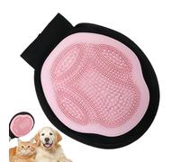 Brosse de shampooing pour chien, brosse de massage pour chiots - Brosse de toilettage pour chats, maison, salle de bain, appartement, extérieur, intérieur, voyage, piscine