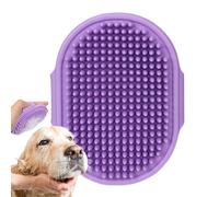 Brosse De Shampooing Pour Chien - Peigne De Massage Ergonomique | Brosse À Shampooing Douce Pour Animaux | Pour Chiots Chatons Furets Chevaux Lapins Cochons D'Inde Usage Intérieur Et Extérieur À La Ma