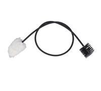 Brosse de soin du cou pour saxophone |Tige métallique pliable de 50 cm avec coton-tige et nylon |Scratch - Outil pour Sax Alto/Ténor/Soprano