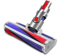 Brosse de sol à Rouleau Souple pour Dyson V7 V8 V10 V11 V15 Accessoire pour aspirateur Dyson SV10 SV11 SV12, Brosse électrique à rouleau souple pour sols durs
