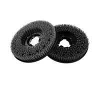 Brosse De Sol Antique Circulaire Ronde Noire, 17 Pouces, 425mm, Brosse À Disque, Meulage Et Polissage, Accessoires For Épurateur De Sol(1000)