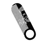 Brosse de style moustache compact Bartkamm compact pour les hommes | Outil de peigne portable avec anti-contrôles | Double fonction pour la barbe et le coiffage | Parfait pour le père, le mari et