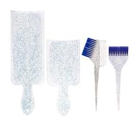 Brosse de teinture pour cheveux - Peignes de coloration des cheveux - Kit de coloration pour tableau de balayage - Brosse de couleur pour salon de coiffure
