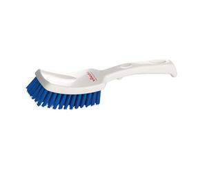 Brosse de tige professionnelle VILEDA avec une poignée courte bleue - 30 C | Pack (1 pièce)