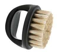 Brosse de toilettage à barbe avec poils de sanglier, peigne à barbe portable et précis pour soins du visage, moustache