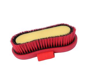 Brosse de toilettage à cheval, éponge de gourdin de carrosserie antidérapante, outils de toilettage professionnel, nettoyage pratique, emport confortable à la main, pour nettoyer