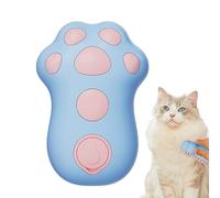 Brosse de toilettage à vapeur pour chats et chiens, outil de nettoyage chauffant avec prise en main confortable, aide à enlever les nœuds de poils morts | Massage doux pour un usage domestique, idéal