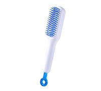 Brosse de toilettage efficace pour petits animaux de compagnie avec poignée rétractable pour usage domestique et salon