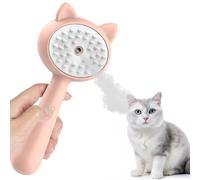 Brosse de toilettage électrique pour chat et chiens - Facile à nettoyer - Essence sans lavage - Élimine les poils volants statiques