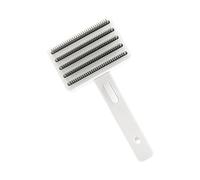 Brosse de toilettage pour animal de compagnie, outil de perte de poils pour chien, 19 x 10 x 4,5 cm, adorable peigne démêlant ergonomique pour chiot, bain massant pour la douche et les soins à