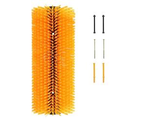 Brosse de toilettage pour animaux - Brosse de massage complet pour chevaux, bovins, moutons, porcs - Soulage les démangeaisons et apaise les émotions