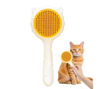 Brosse de toilettage pour animaux de compagnie - Brosse pour chat - Peigne pour animaux de compagnie à nettoyage rapide | Brosse efficace à renverser, brosse à enchevêtrer pour lapin chaton, massage