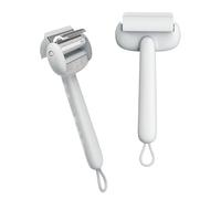 Brosse de toilettage pour animaux de compagnie - Peigne dematting chien - Peigne enduit - Brosse de toilettage épilation pour animaux de compagnie | Outil râteau double facial, enchevêtrement