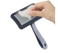 Brosse de toilettage pour animaux de compagnie, pinceau de toilettage pour chies, Débadrage de chien pour Rébarrant des poils, Fournitures de toilettage pour chats peigne à chiot, outil de so