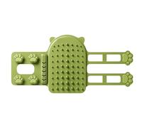 Brosse de toilettage pour chat avec poils silicone-outil démangeaisons auto-générant pour chats et chiens | Peigne pour animaux de compagnie strap-on pour les jambes de meubles, épilation facile pour
