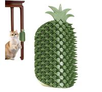 Brosse de toilettage pour chat - Brosse de massage automatique, peigne à griffoir d'angle mural de chat | Convient pour préparer des massages, brosses à chat compatibles portables pour chats