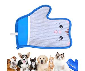Brosse de toilettage pour chat - Gants de lavage pour chien - Lingettes de nettoyage douces pour enlever les vêtements de moquette, un design à 2 voies qui permet de régler rapidement la vitesse pour