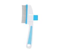 Brosse De Toilettage Pour Chat,Outil De Toilettage Pour Chien Avec Bouton De Libération | Peigne Anti-Puces Pour Chiots,Pour Massage Et Baignade Des Chats Et Chiens À