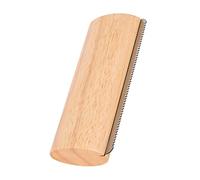 Brosse de toilettage pour chat - Peigne sous-poil en bois de 13 cm, poignée antidérapante, réduction ergonomique de la fatigue, brosse pour animaux de taille moyenne à grande | Idéal
