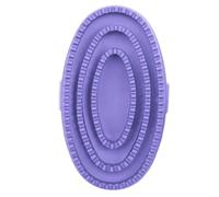 Brosse de toilettage pour cheval Peigne masseur en caoutchouc pour cheval | Brosse pour chat Pour Massage, Élimination Poils Morts, Retrait Poils Qui Tombent, Chat Et Violet
