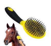 Brosse de toilettage pour cheval, peigne portable pour animaux domestiques, brosses professionnelles pour chevaux | pour les soins quotidiens, la préparation des spectacles et les compétitions