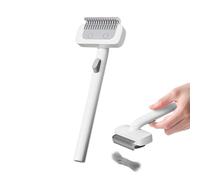 Brosse de Toilettage pour Chien Manche Long Démêloir Poils Mort | Accessoire Toilettage Chien Chat Pour Chiot Poil Long Court Maison