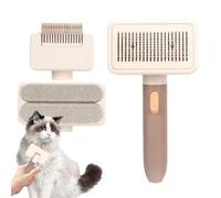 Brosse de toilettage pour chien - Peigne de massage pour animaux domestiques, outil de nettoyage des peluches, éliminateur de poils de chat, pour chatons, chiots, chiens, maison, bain, spa, douche
