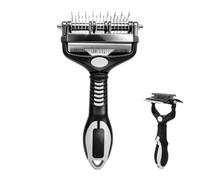 Brosse de Toilettage pour Chien Peigne métallique à sous-poil doux