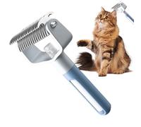 Brosse de toilettage pour chien - Râteau à dents douces | pour animaux de compagnie, élimination des odeurs de saleté | Peigne de bain à sous-poil, pour le bain, la douche, les chats du