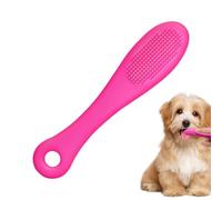 Brosse de toilettage pour menton de chat, brosse de toilettage pour menton - Pinceau de soin en silicone souple pour menton | Fournitures pour animaux antidérapantes Brosse de nettoyage multifonction