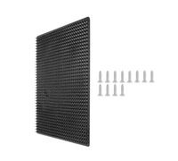 Brosse de toilettage pour vache - Grattoir pour animaux de ferme, panneau stable | Tampon mural à poils pour chèvres, moutons, chevaux, support incurvé durable pour champs de grange, coins de pâturage