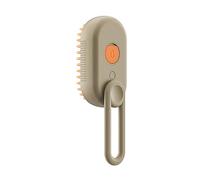 Brosse de toilettage USB 3 en 1 pour chats et chiens, massage à une pulvérisation, anti-chute de poils, design doux pour la peau, compacte 12,5 x 6,5 x 4,5 cm, légère 132 g