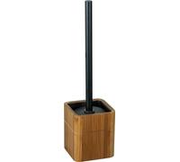 Brosse de toilette avec récipient en bambou dur SERRO