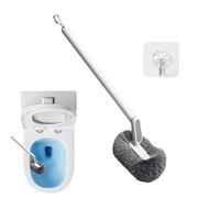 Brosse de toilette | Brosse de nettoyage compacte en S | Pour la maison, la salle de bain, l'intérieur, le sol, le carrelage, la cuisine, la baignoire, l'évier, l'appartement, la maison, la baignoire