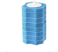 Brosse De Toilette, Brosses De Toilette De Nettoyage en Profondeur avec Tête Jetable Et Poils Flexibles, Brosse De Toilette avec Kit De Support De Séchage Rapide pour Salle De Bain, 8 Heads