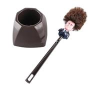 Brosse De Toilette Macron - 35,5 X 8 Cm, Pour WC et Toilettes, Créative