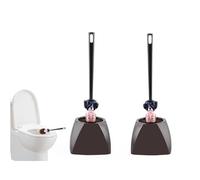 Brosse De Toilette Macron, Balai Toilette WC Macron, Brosse De Toilette Emmanuel Macron, Brosse Toilettes WC Drôle, Brosse De Toilette avec Socle De Rangement pour Nettoyer Facilement Toilettes