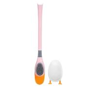 Brosse de toilette mignonne - En forme d'animal - Brosse hygiénique de salle de bain - Outil de nettoyage en forme de canard avec poignée solide - Aide à l'entretien des toilettes pour le nettoyage de