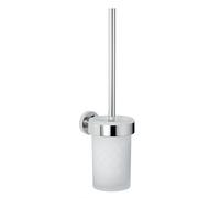 Decor Walther Basic BA WBG - Brosse de toilette murale chrome PxHxP 9,5x35,5x12,5cm
