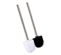 Brosse de toilette pour brosse de toilette avec manche long | Nettoyant pour jantes de nettoyage en profondeur de salle de bain, pour la salle de bain et durable pour une utilisation à long terme