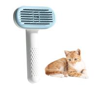 Brosse de toilette pour chats : plus de polissage autonettoyant pour chiens et chats, pour animaux de compagnie qui élimine la couche interne lâche | Les tapis ont noué le plus de polissage