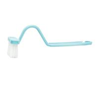 Brosse de toilette universelle avec poignée - Outil de nettoyage pour toilettes, salle de bain, fournitures de maison, design professionnel