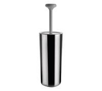 Alessi Pl08 W Birillo Balayette Pour Toilette en Pmma, Blanc et Acier Inoxydable 18/10 Brillant