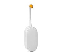 Brosse De Toilettes Murale | Design Cygne Set de Nettoyage,Raclette Gain De Place avec Bidon Intégré pour Salle De Bain Et Sols
