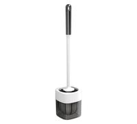 Brosse De Toilettes,Nettoyeur De Douche Raclette Plongeur Montage Mur | Brosse WC Compacte avec Support | pour Carrelage Douche Baignoire Joint Nettoyage