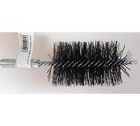 Brosse cloisonnée Brosse métallique Brosse de cheminée Brosse à chaudière Cheminée poêle brosse Balai de cheminée Goupillon rond de dimensionnellement stable Fil en acier Qualité de ramoneur - 30mm