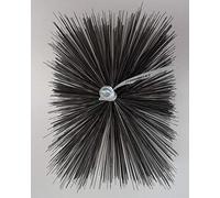 Brosse de tuyau de poêle/conduit de cheminée/chaudière En fil d'acier indéformable de qualité supérieure Forme rectangulaire